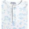 Blue Lone Star Toile Pajamas Blue - Pajamas - 2