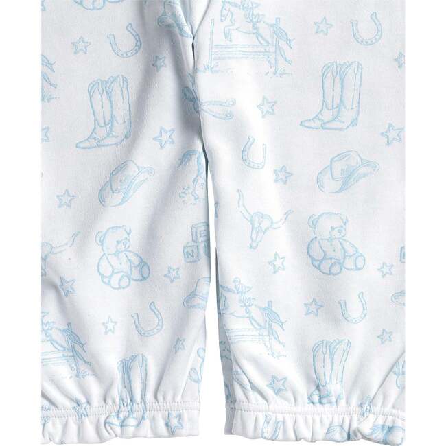 Blue Lone Star Toile Converter Gown Blue