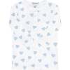 Blue Heart Print Pajama Blue - Pajamas - 2 - thumbnail