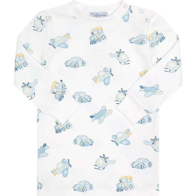 Mini Voyages Pajamas Blue