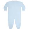 Mini Voyages Embroidery Snap Footie Blue - Footie Pajamas - 2