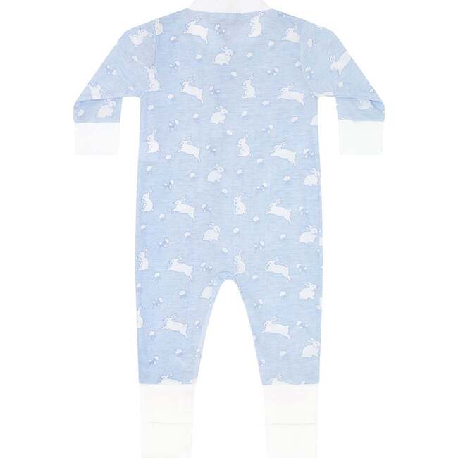 Blue Bunny Cotton Coverall Blue