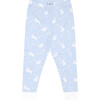 Blue Bunny Cotton Pajamas Blue - Pajamas - 3
