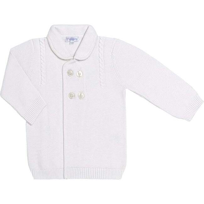 Aspen Knit Cardigan White