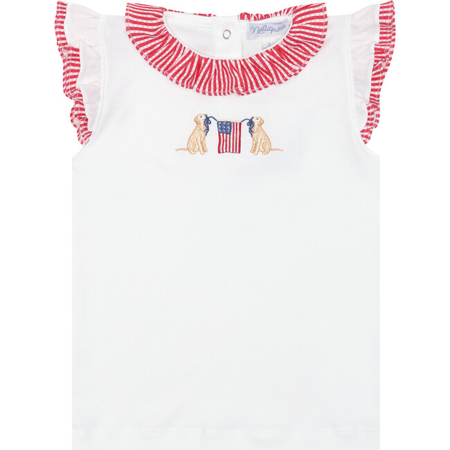 American Pups Classic Skort Set Red