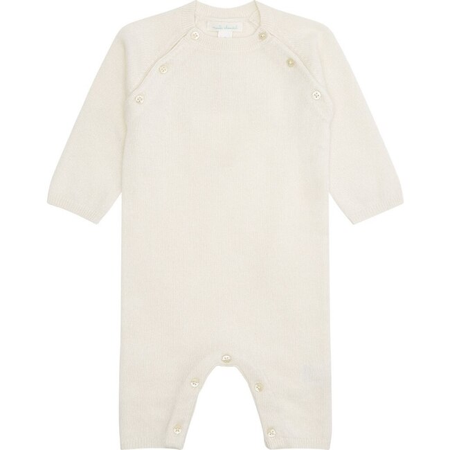 Ariel Cashmere Romper in Ivory