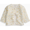 Floral Muslin Quilted Jacket - Jackets - 1 - thumbnail