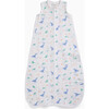 Ocean Print Muslin Front Opening Sleeping Bag 0.5 TOG - Sleep Sacks - 1 - thumbnail