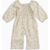 Floral Muslin Jumpsuit - Overalls - 1 - thumbnail