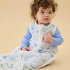 Ocean Print Muslin Front Opening Sleeping Bag 0.5 TOG - Sleep Sacks - 2