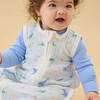 Ocean Print Muslin Front Opening Sleeping Bag 0.5 TOG - Sleep Sacks - 3