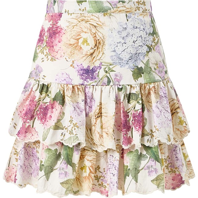 Seraphina Cotton Mini Skirt, Floral