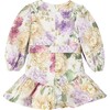 Seraphina Sleeve Cotton Mini Dress (Baby), Floral - Dresses - 2