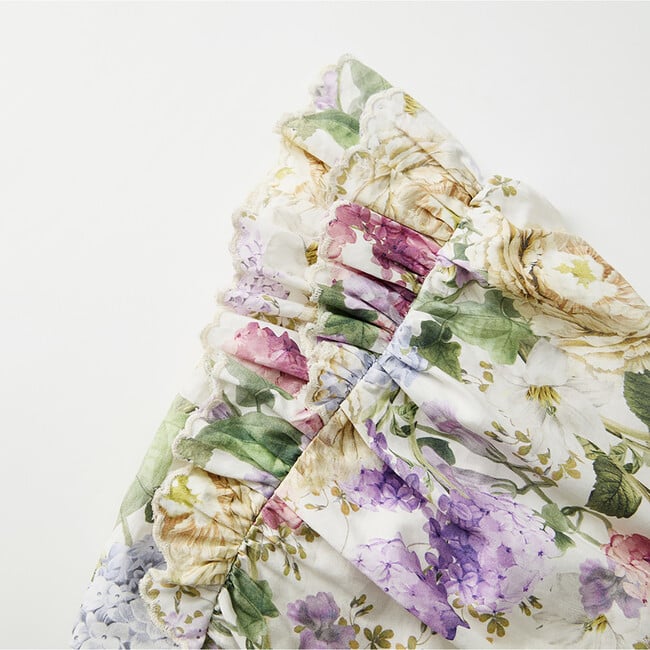 Seraphina One Shoulder Cotton Top, Floral - Blouses - 4