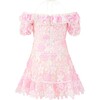 Haley Embroidered Mini Dress, Pink - Dresses - 2