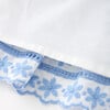 Odessa Frill Embroidered Maxi Skirt, Powder Blue - Skirts - 5 - thumbnail
