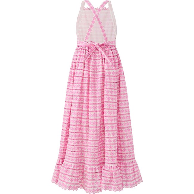 Odessa Embroidered Maxi Dress, Pink