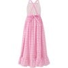 Odessa Embroidered Maxi Dress, Pink - Dresses - 2 - thumbnail