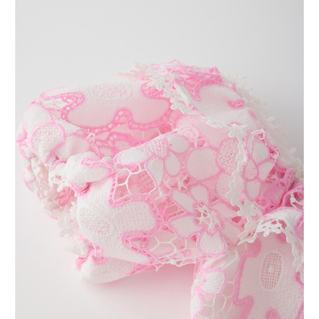 Haley Embroidered Mini Dress, Pink - Dresses - 4