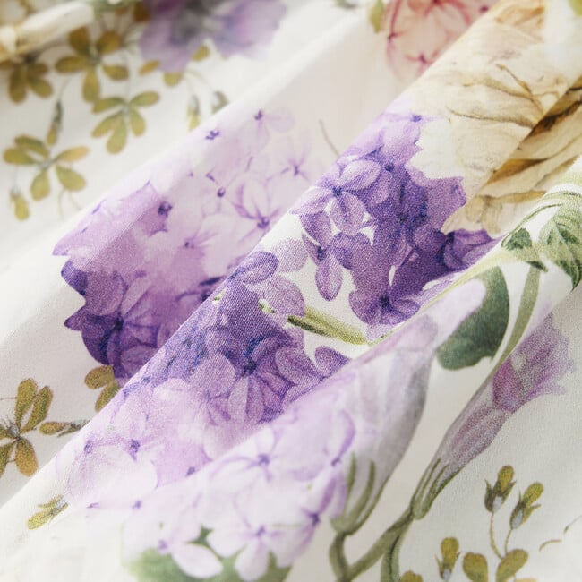 Seraphina Halter Neck Frill Mini Dress, Floral - Dresses - 5