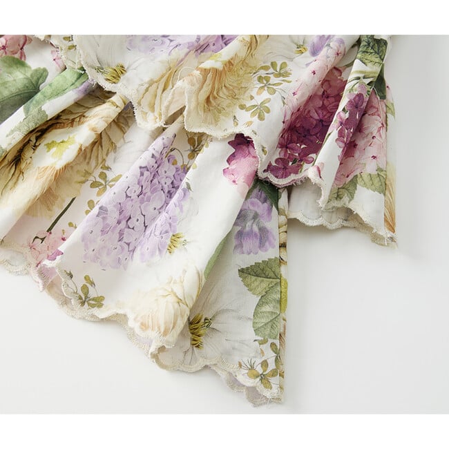 Seraphina Cotton Mini Skirt, Floral - Skirts - 6