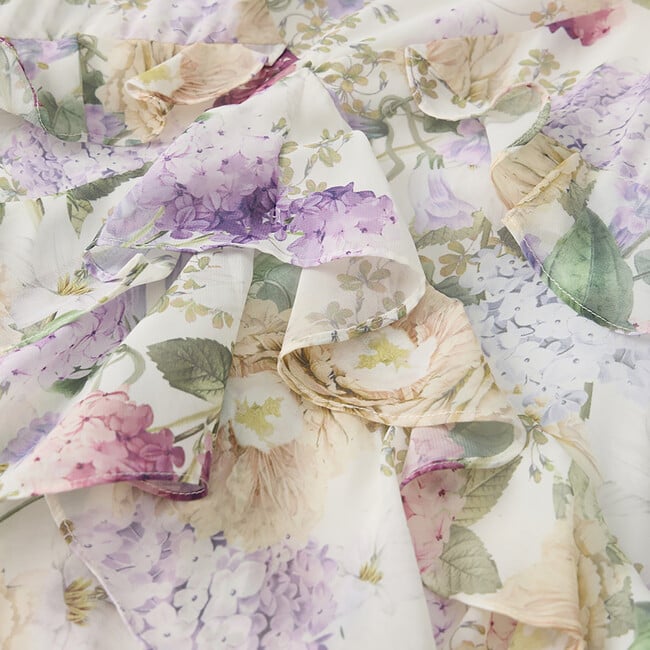 Seraphina Frill Maxi Dress, Floral - Dresses - 6