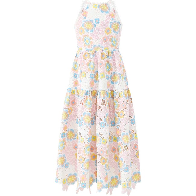 Diana Embroidered Maxi Dress, Multi