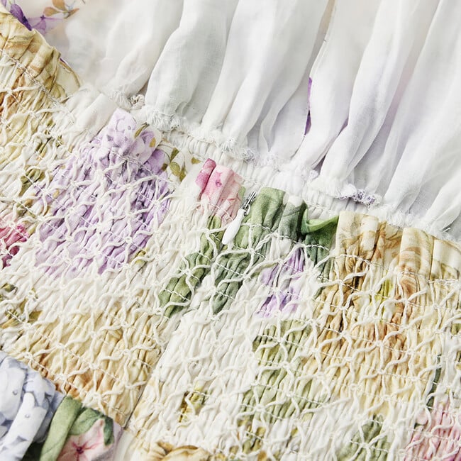 Seraphina Halter Neck Frill Mini Dress, Floral - Dresses - 9