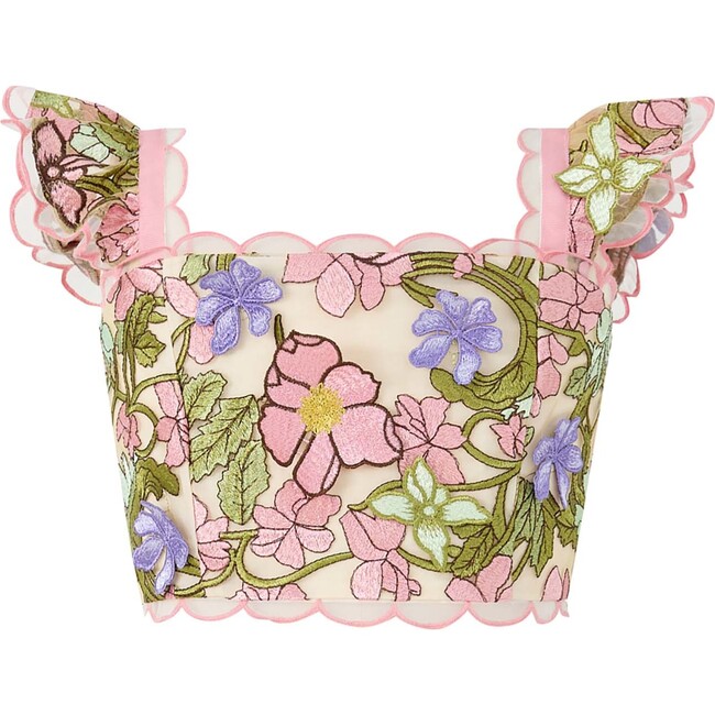 Bonnie Sleeve Embroidered Top, Floral