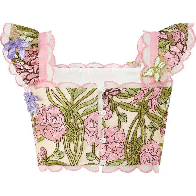 Bonnie Sleeve Embroidered Top, Floral