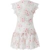 Belle Embroidered Mini Dress, Floral - Dresses - 2