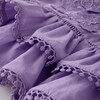 Carloyn Frill Cotton Mini Dress (Baby), Lavender - Dresses - 7