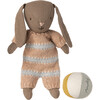 Bunny set, Micro - Brown - Dusty rose - Dolls - 1 - thumbnail