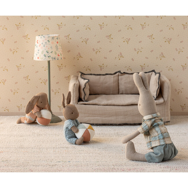 Bunny set, Micro - Brown - Dusty rose