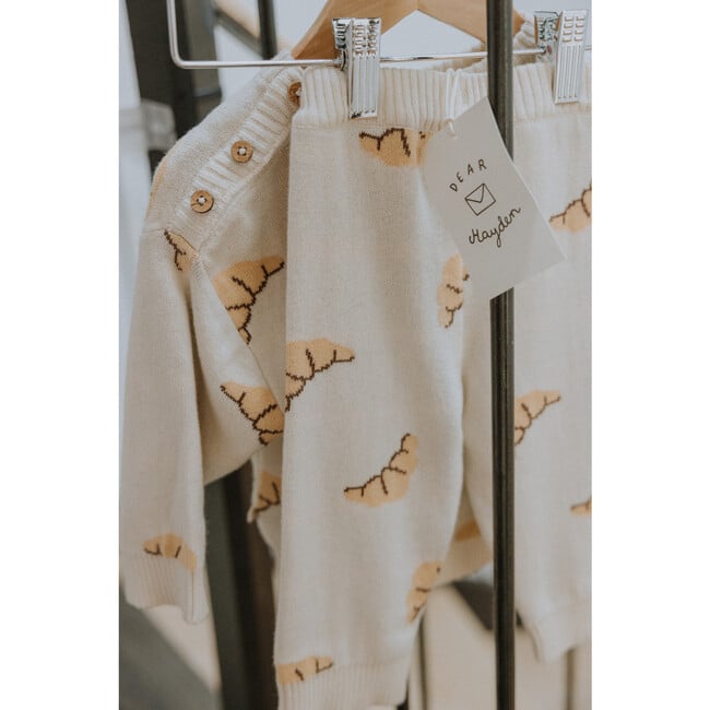 Croissant Knit Joggers - Pants - 4