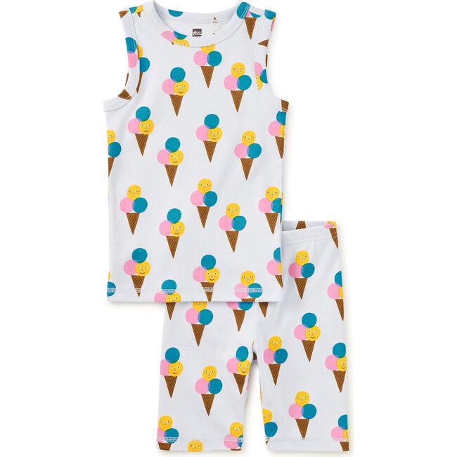 Summer Nights Tank Pajama Set, Smile Scoops