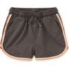 Rainbow Binding Track Shorts, Pepper - Shorts - 1 - thumbnail
