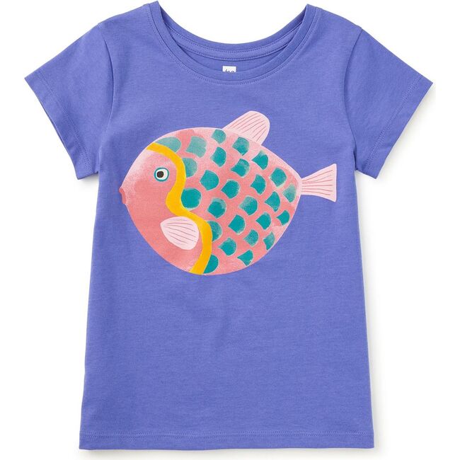 Little Fishy Graphic Tee, Morning Glory