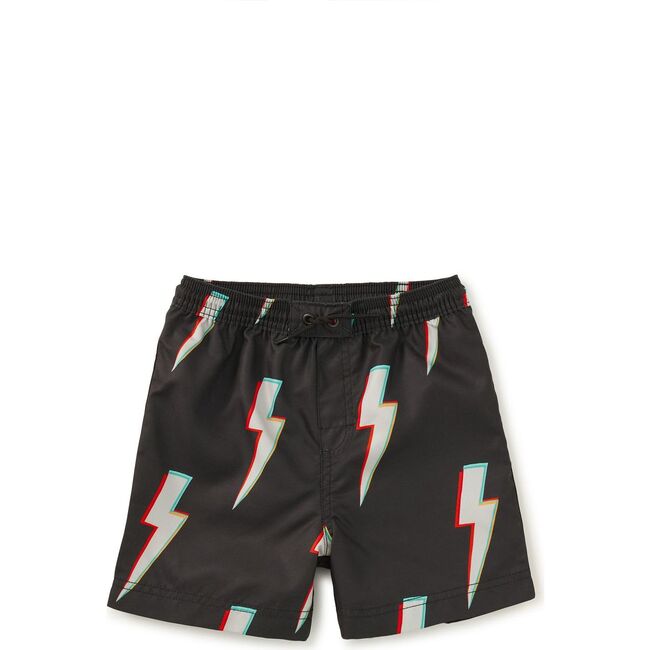 Mid-Length Swim Trunks, Lightning Bolts
