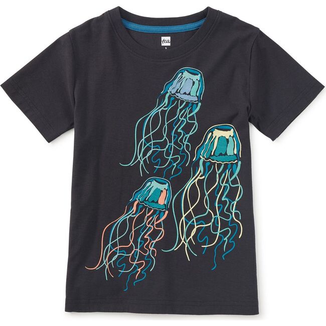 Electric Medusa Jellies Graphic Tee, Jet Black