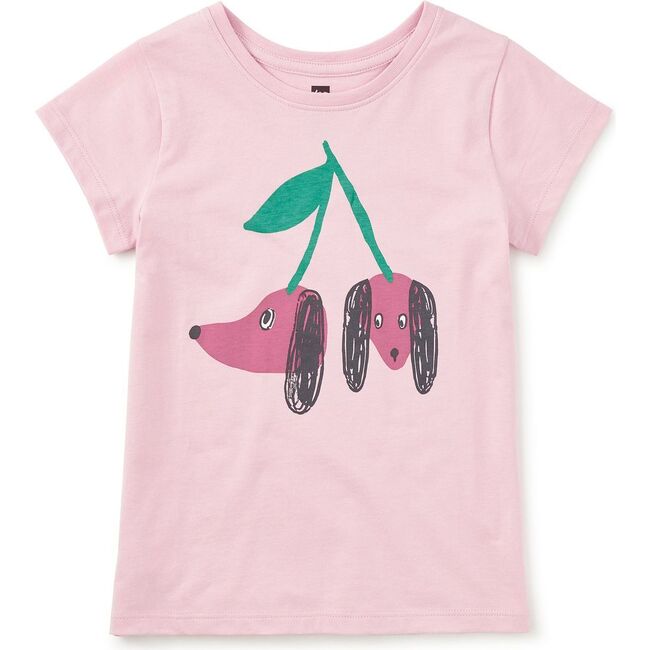 Cherry Dogs Graphic Tee, Honeysuckle Rose