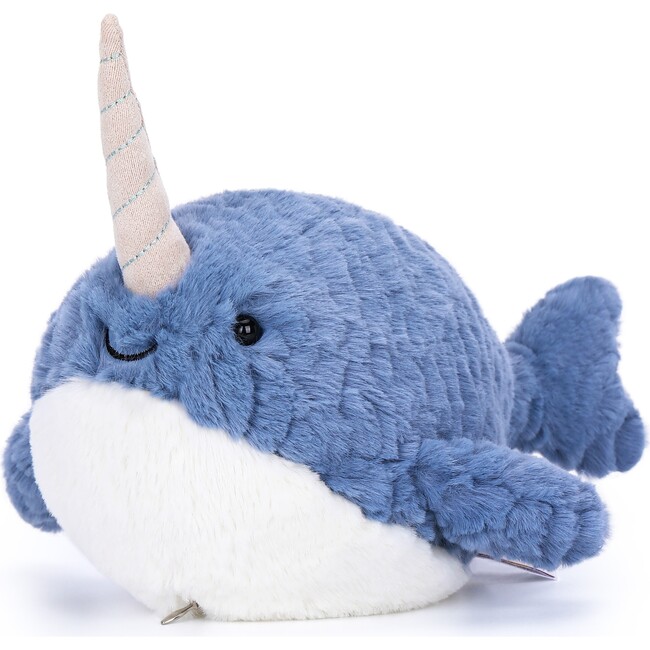 McHugs Narwhal Henry Ocean Stuffed Animal 10" — Soft Weighted Cuddle Stuffed Animal