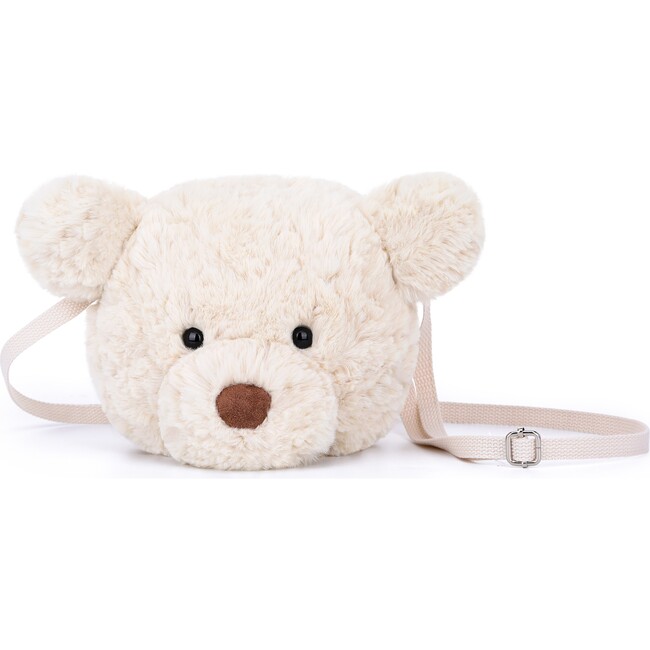 McHugs Puppy Plush Shoulder Bag 8" — Soft Weighted Cuddle Stuffed Animal Shoulder Bag