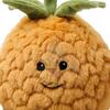 McHugs Royal Pineapple Fruit Stuffed Animal 7" — Soft Weighted Cuddle Stuffed Animal - Plush - 2