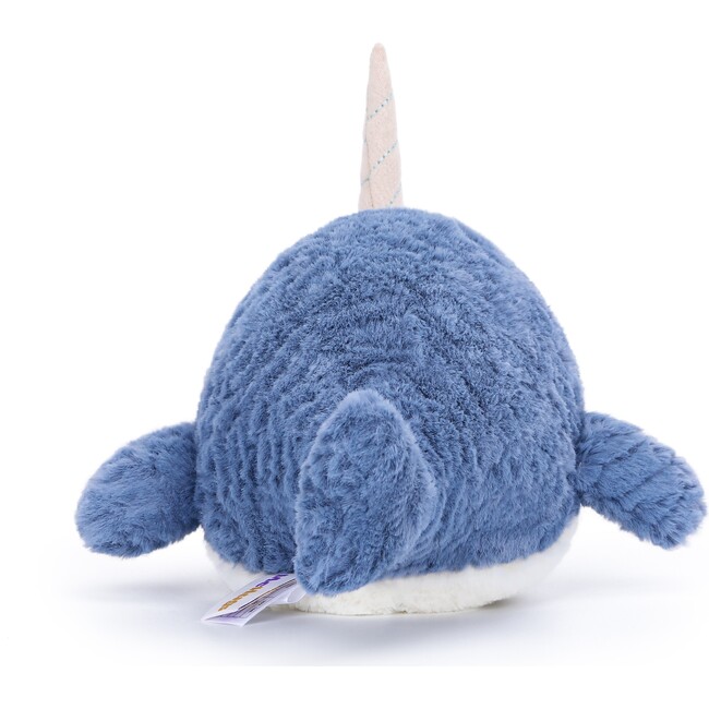 McHugs Narwhal Henry Ocean Stuffed Animal 10" — Soft Weighted Cuddle Stuffed Animal - Plush - 4