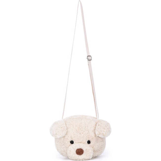 McHugs Puppy Plush Shoulder Bag 8" — Soft Weighted Cuddle Stuffed Animal Shoulder Bag