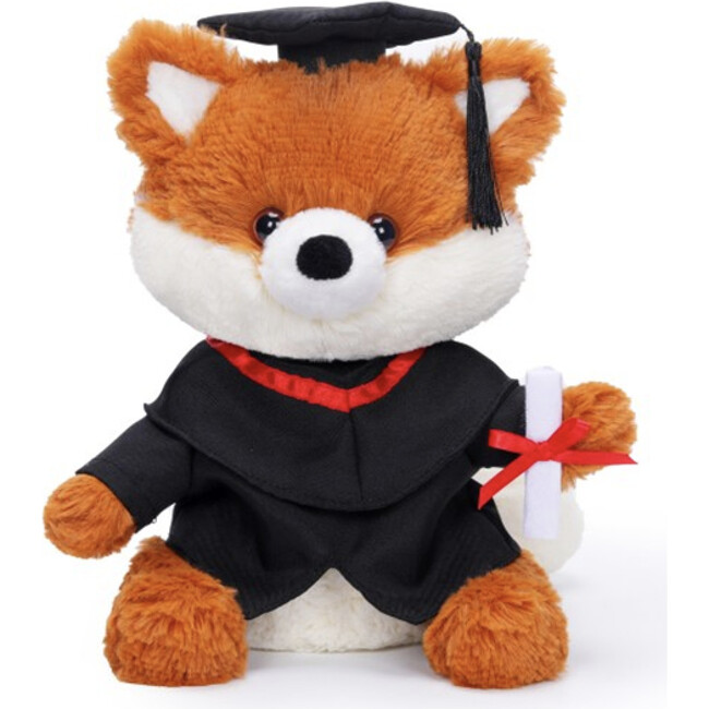 McHugs Graduation Elma Graduate Stuffed Animal 10" — Soft Weighted Cuddle Stuffed Animal