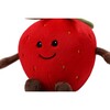 McHugs Sweet Strawberry Fruit Stuffed Animal 7" — Soft Weighted Cuddle Stuffed Animal - Plush - 3