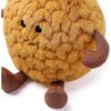 McHugs Royal Pineapple Fruit Stuffed Animal 7" — Soft Weighted Cuddle Stuffed Animal - Plush - 5