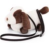 McHugs Dachshund Plush Shoulder Bag 10" — Soft Weighted Cuddle Stuffed Animal Shoulder Bag - Plush - 1 - thumbnail